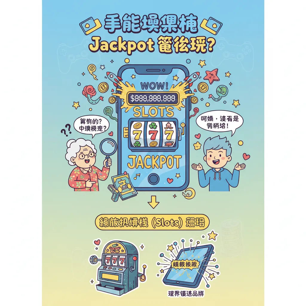 手機娛樂城怎麼玩？輕鬆領取拉霸機 jackpot 獎金
