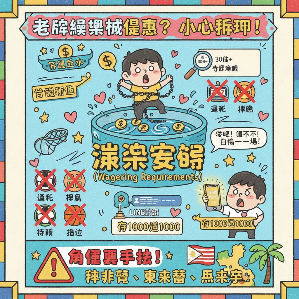 老牌娛樂城優惠活動陷阱多，流水要求要看清
