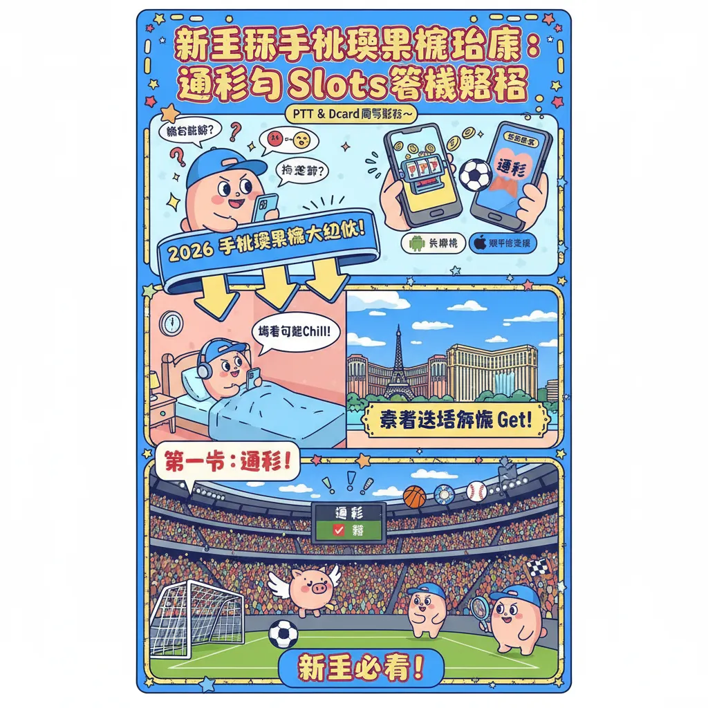 新手玩手機娛樂城指南：運彩與 slots 遊戲攻略